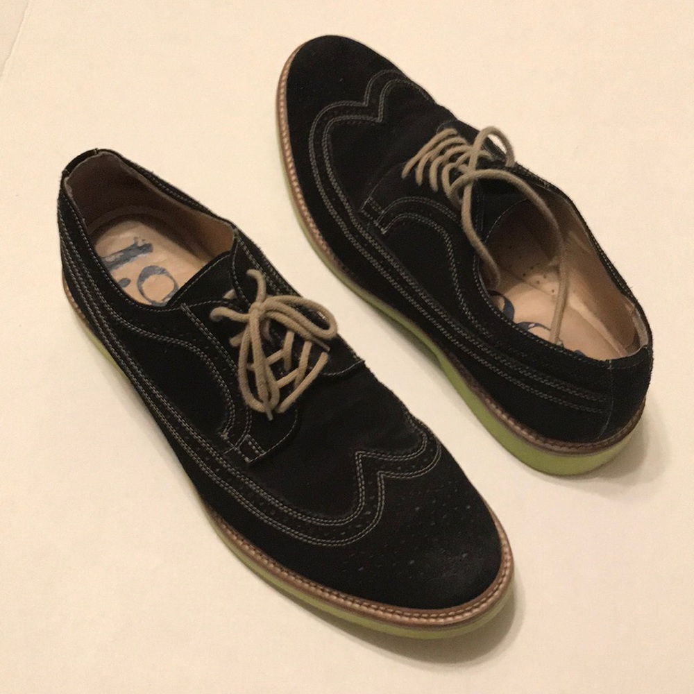 1901 suede oxfords